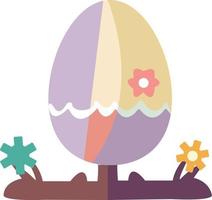Easter day free art  icons vector