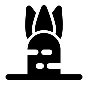 springtime solid icon style elements vector