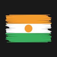 Niger Flag Illustration vector