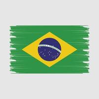 Brazil Flag Illustration vector
