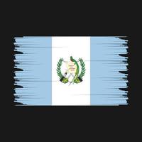 ilustración de la bandera de guatemala vector