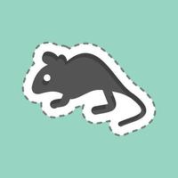 Icon Mouse. related to Domestic Animals symbol. simple design editable. simple illustration vector