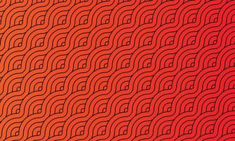 abstract design red and yellow linear mixed color background with relief vector