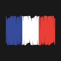 France Flag Vector Illustration