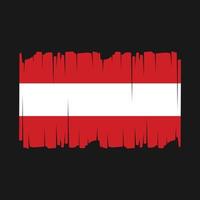 Austria Flag Vector Illustration