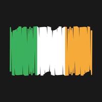 Irlanda bandera vector ilustración
