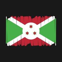 Burundi Flag Vector Illustration