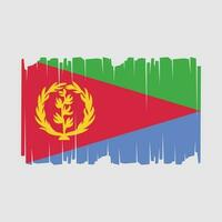 Eritrea Flag Vector Illustration