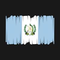 Guatemala bandera vector ilustración