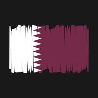 Katar bandera vector ilustración