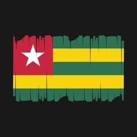 Togo Flag Vector Illustration