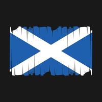Escocia bandera vector ilustración