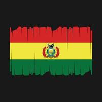 bolivia bandera vector ilustración