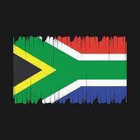 South Africa Flag Vector Illustration