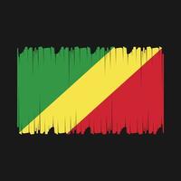 Congo Flag Vector Illustration