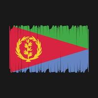 eritrea bandera vector ilustración