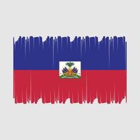 Haití bandera vector ilustración