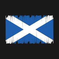 Scotland Flag Vector Illustration