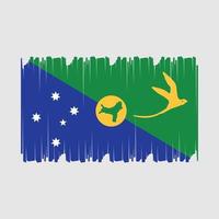 Christmas Islands Flag Vector Illustration