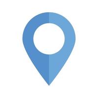 Location pin marker vector icon illustration