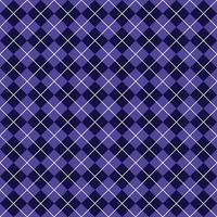 Simple Dark Blue Seamless Argyle Pattern vector