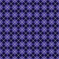 Simple Dark Blue Seamless Argyle Pattern vector