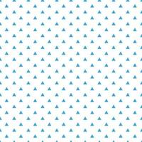 Blue Seamless Triangles Pattern On White Background vector