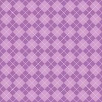 Simple Light Purple Seamless Argyle Pattern vector