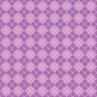 Simple Light Purple Seamless Argyle Pattern vector