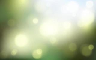 Nature green bokeh soft light abstract background, Vector eps 10 illustration bokeh particles, Background decoration