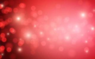 Red color bokeh soft light abstract background, Vector eps 10 illustration bokeh particles, Background decoration