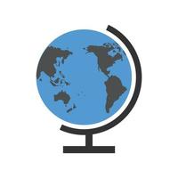 trendy globe logo,vector vector