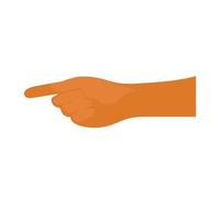 hand icon pointing vector