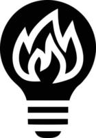 Idea solution icon symbol vector image. Illustration of the creative innovation concept design. EPS 10