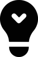 Idea solution icon symbol vector image. Illustration of the creative innovation concept design. EPS 10
