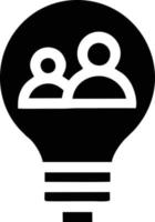 Idea solution icon symbol vector image. Illustration of the creative innovation concept design. EPS 10