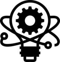 Idea solution icon symbol vector image. Illustration of the creative innovation concept design. EPS 10