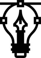 Idea solution icon symbol vector image. Illustration of the creative innovation concept design. EPS 10
