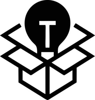 Idea solution icon symbol vector image. Illustration of the creative innovation concept design. EPS 10