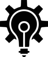 Idea solution icon symbol vector image. Illustration of the creative innovation concept design. EPS 10