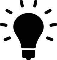 Idea solution icon symbol vector image. Illustration of the creative innovation concept design. EPS 10