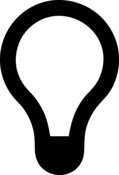 Idea solution icon symbol vector image. Illustration of the creative innovation concept design. EPS 10