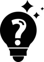 Idea solution icon symbol vector image. Illustration of the creative innovation concept design. EPS 10
