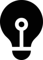 Idea solution icon symbol vector image. Illustration of the creative innovation concept design. EPS 10