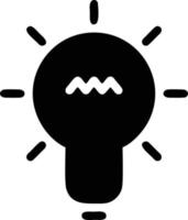 Idea solution icon symbol vector image. Illustration of the creative innovation concept design. EPS 10