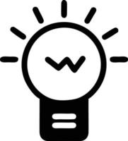Idea solution icon symbol vector image. Illustration of the creative innovation concept design. EPS 10
