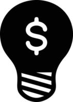 Idea solution icon symbol vector image. Illustration of the creative innovation concept design. EPS 10
