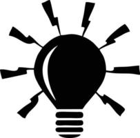 Idea solution icon symbol vector image. Illustration of the creative innovation concept design. EPS 10