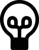 Idea solution icon symbol vector image. Illustration of the creative innovation concept design. EPS 10