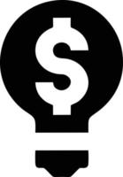 Idea solution icon symbol vector image. Illustration of the creative innovation concept design. EPS 10